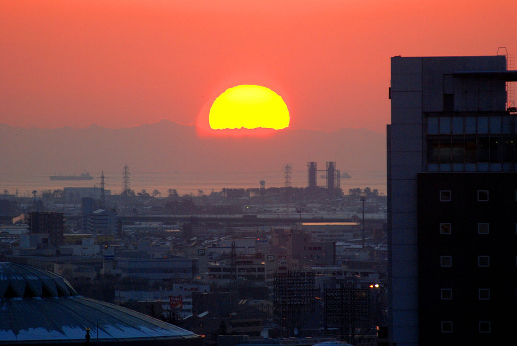 仙台の夜明け1